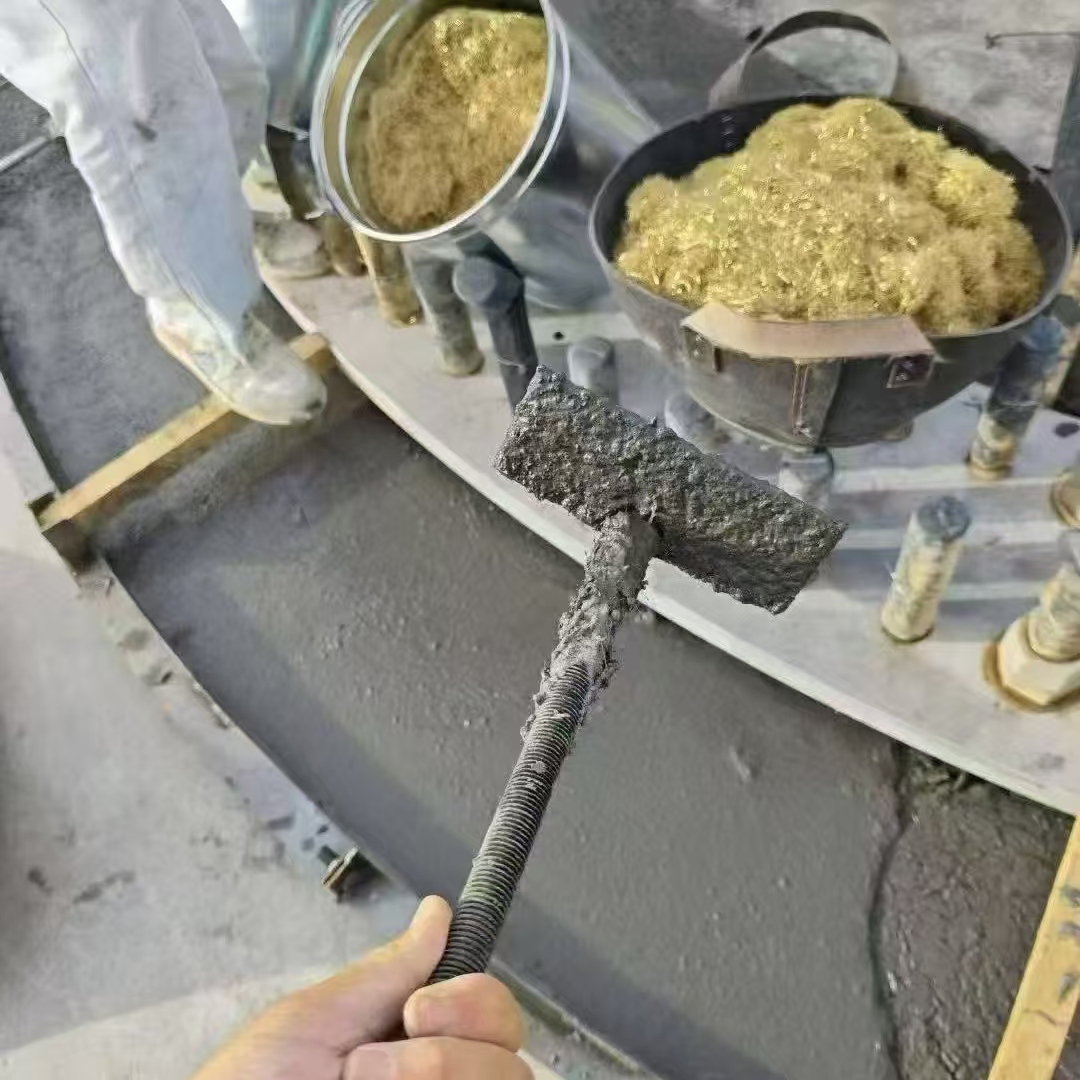 齐河C120钢纤维高强无收灌浆料 轧机压缩机汽轮机发电机锻压设备底座灌浆材料